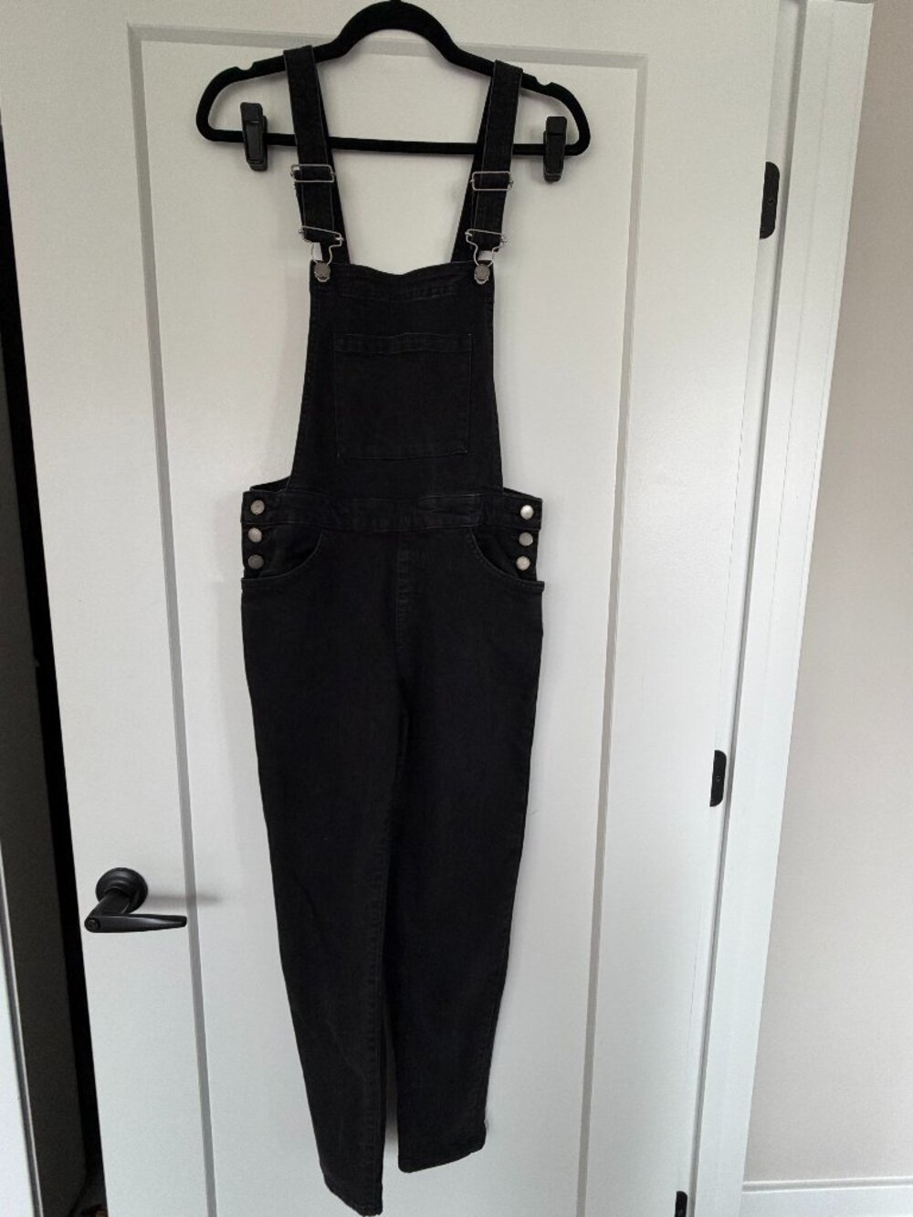 ROXY Black Denim Overalls US Size: 4